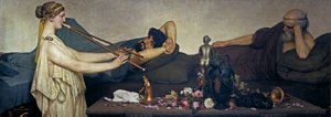 Scène pompéienne ou La Sieste - Lawrence Alma Tadema