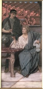 Les Dégustateurs de vin romains - Lawrence Alma Tadema