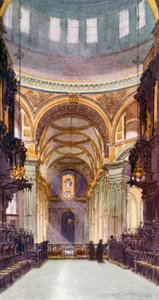 La galerie des chuchotements (lithographie couleur) - Lawrence Deller