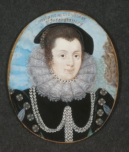 Margaret Clifford (c.1560-1616) Comtesse de Cumberland - Lawrence Hilliard