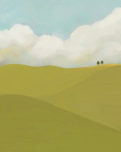 Nuages et champs, c.2018 - Leah Straatsma