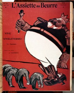 Caricature du Roi Édouard VII (1841-1910) au moment de l