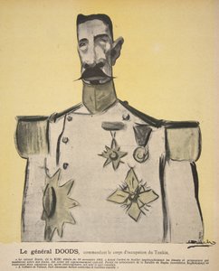 Général Doods, commandant le corps d