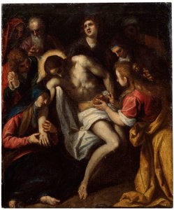 La Lamentation sur le Christ, fin 16ème ou début 17ème siècle