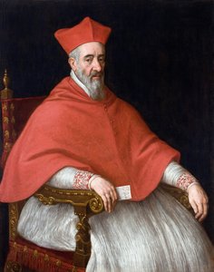Portrait du cardinal Giovanni Delfino - Leandro da Ponte Bassano