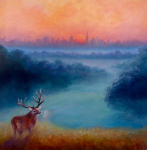 Tôt le matin, Richmond Park, 2023 - Lee Campbell