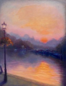Lever de soleil rose - Lee Campbell