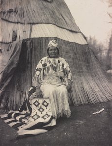 Edna Kash-kash, une femme indienne Cayuse - Lee Moorhouse