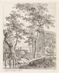 Ferme au bord de l