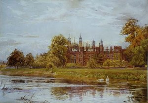 Eton College depuis la rivière