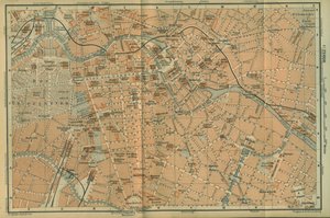Carte du centre de Berlin, d