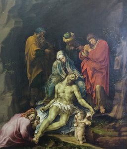 La lamentation sur le Christ mort - Lelio Orsi da Novellara