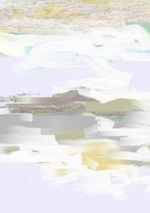 Horizon abstrait et doux