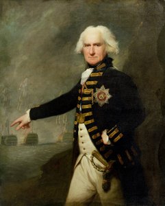 Amiral Lord Bridport (1727-1814) vers 1795 - Lemuel Francis Abbott