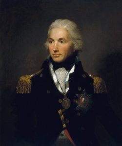Portrait du vice-amiral Horatio Nelson (1758-1805), premier vicomte de Nelson - Lemuel Francis Abbott