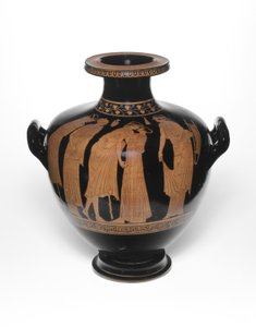Hydrie, ou jarre à eau, 460-450 av. J.-C. - Leningrad Painter