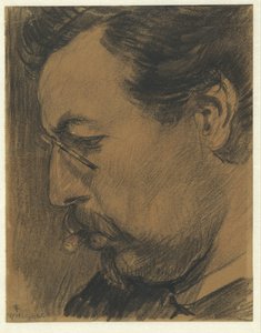 Portrait de Leendert Adriaan Schilt - Leo Gestel (signed by artist)