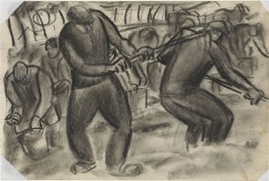 Récolteurs de Pommes de Terre dans le Champ - Leo Gestel
