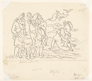 Baigneuses (esquisse) - Leo Gestel