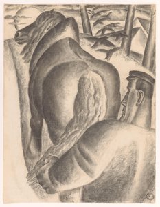 Paysan avec une charrue - Leo Gestel