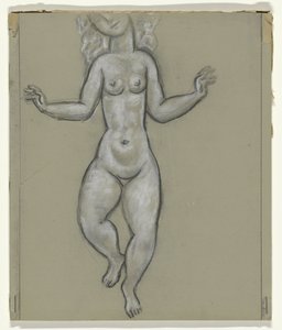 Femme nue dansante
