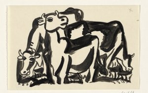 Trois vaches
