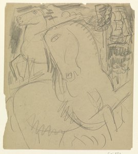 Deux chevaux - Leo Gestel
