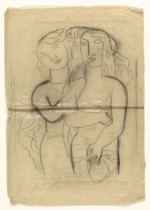 Deux femmes debout - Leo Gestel