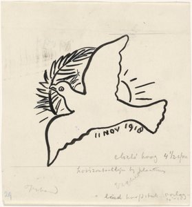 Colombe de la paix - Leo Gestel