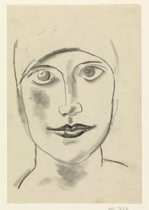 Tête de femme - Leo Gestel