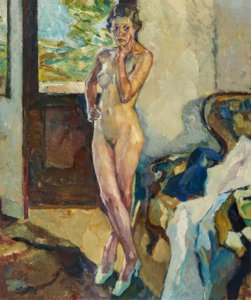 À la fenêtre - Leo Putz