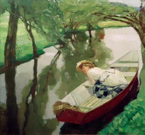 Dans la barque