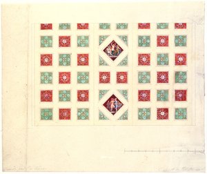 Conception du plafond pour la salle d