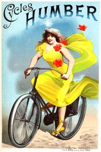Cycles Humbert. Affiche de Choubrac