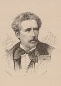 Portrait du compositeur Olivier Métra 1830-1889 - Leon Alexandre Tourfaut