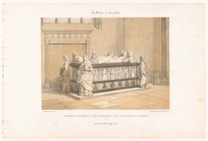 Graftombe de François II de Bretagne dans la cathédrale de Nantes - Leon Auguste Asselineau