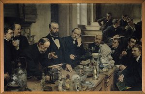Henri Sainte-Claire Deville (1818-81) en conférence, 1890