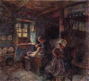 Les Dentellières, c1888 - Leon Augustin Lhermitte