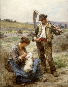 Maternité - Leon Augustin Lhermitte