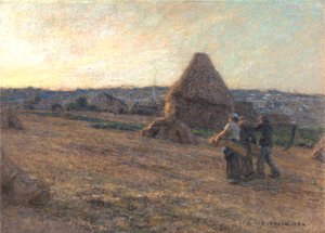 Le retour des moissonneurs - Leon Augustin Lhermitte