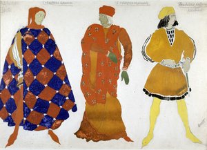 Costume de Bakst pour "Le Martyre de Saint Sébastien"