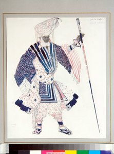 Ballets russes : Grand prêtre - Leon Bakst