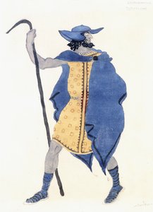 Conception de costume pour Œdipe à Colone - l