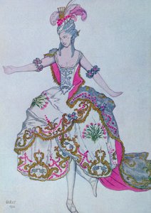Costume pour La Fée Œillet, de La Belle au bois dormant - Leon Bakst