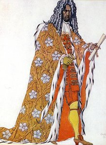 Costume pour le maître de cérémonie, tiré de La Belle au bois dormant - Leon Bakst