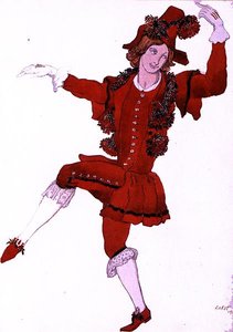 Costume pour un Page de la Fée Sorbier, de La Belle au bois dormant