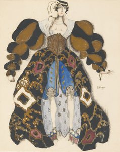 Costume pour le ballet La Légende de Joseph par R. Strauss - Leon Bakst