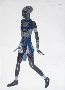Conception de costume pour le ballet Cléopâtre, 1909