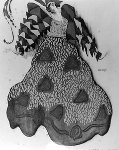 Conception de costume pour le ballet 