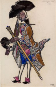 Costume pour le ballet Les femmes de bonne humeur